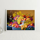 DIY Oil Paint by Numbers Fruit Hand Painted Acrylic Coloring Drawing Kit
