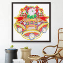 5D DIY Special Shaped Diamond Painting Christmas Bell Embroidery Kit Decor