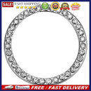 40mm/1.57in OD Car Auto Start Switch Button Decorative Diamond Ring(White)