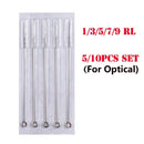 Standard Length Sterile Needles 1/3/5/7/9/11 RL Stainless Steel Tattoo Needles