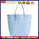 Women Woven Summer Straw Handbag Large Handmade Rattan Shoulder Shopping Bags