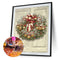 #A 5D DIY Diamond Drawing Kits Full Round Drill Garland Christmas Door Wall Deco