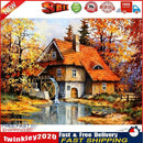 5D DIY Landscape Series Round Diamond Diamond Painting Newly