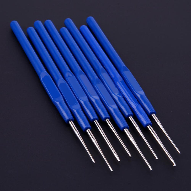 8pcs Small Crochet Hooks Needles Stitches Knitting Craft Case Crochet Set