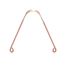 Dental Cleaning Stainless Steel Oral Hygiene Copper Tongue Scraper  Cleaner
