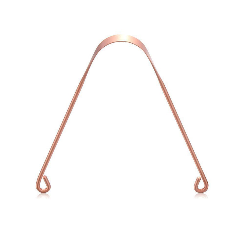 Dental Cleaning Stainless Steel Oral Hygiene Copper Tongue Scraper  Cleaner