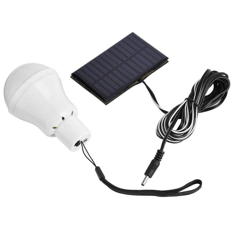 LED Hanging Sensor Bulb Light Solar Powered for Garage Outdoor Camping Tent