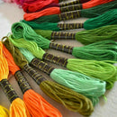Colors Cross Stitch Cotton Embroidery Thread Sewing Floss K2U0 Skeins Nice V8J4