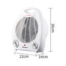 Radiator Portable Electric Hot Warm Space Heater Electric Fan Hot Warm Air