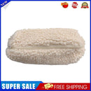 Stationery Storage Plush Pen Case Student School Cosmetic Organizer (White)