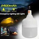 USB Rechargeable LED Lamp Bulbs Emergency Light Portable Hook Up Camping Bulb&