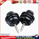 2Pcs Black Strap Locks Straplock Flat Head Safety for Electric Guitar Bass Newly