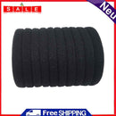 50pcs Women Scrunchies Black Hair Rings Ties for Girl Ponytail Holder Hair Band