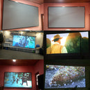 HD Folding Projector Cloth 16/9 Home Theater Movie Screen Curtain (100in) Newly