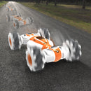 4WD RC Stunt Car 2.4GHz Music Light Watch Gesture Sensor Vehicle (Orange) Newly