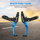TOOPRE 1 Pair MTB Bike Brake Handle Lever Aluminum Alloy Clutch Grip (Blue)