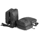 Black Wheelers Cargos Storage Hunting Bags Luggage Bag V0B8