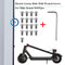 With Wrench Screws Lock Fixed Bolt Battery Cover Screws Electric Scooter Bolts