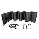25W Foldable Solar Panel Charger Dual USB Output Phone Power Charging Devices