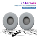2pcs Replacement Memory Foam Earmuff Earpad for Beats Solo 2/3 Wireless Headset