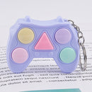 Portable Gamepad Shape Gadget Stress Relief Educational Toys (Light Blue) Newly