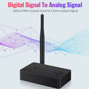 TX13 Bluetooth-compatible Audio Transmitter 3.5mm Jack Optical Fiber Coaxia