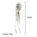 15.5cm 15g Bionic Squid Sea Fishing Lures Artificial Soft Bait (Luminous)