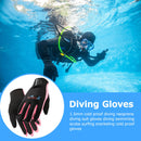 #A 1.5mm Neoprene Diving Gloves Anti Slip Cold-proof Wetsuit Gloves for Women Me