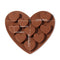 DIY Decor Cake Making Ice Tray Chocolate Mold Heart Shaped Silicone Mould