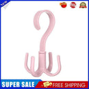 #A 360 Rotation Wardrobe Towel Clothes Hanger Organizer Belt Scarf Hanging Racks