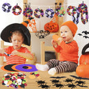 12 Sets Halloween Garland Decoration 12 Garlands 12 Bands 20 Spiders