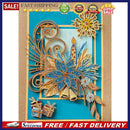 5D Flower Mosaic Diamond Painting Drawing Partial Special Shape Drill Craft K