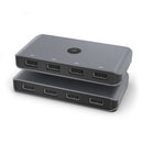 4 in 4 out KVM Switch Splitter USB 3.0 Switcher for Keyboard Mouse (HC406)