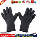 3mm Neoprene Diving Gloves Keep Warm Winter Gloves for Men Women (Black L) Newly
