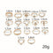 Women Girls Knuckle Ring Geometric Ring Set Opening Finger Ring Bohemian