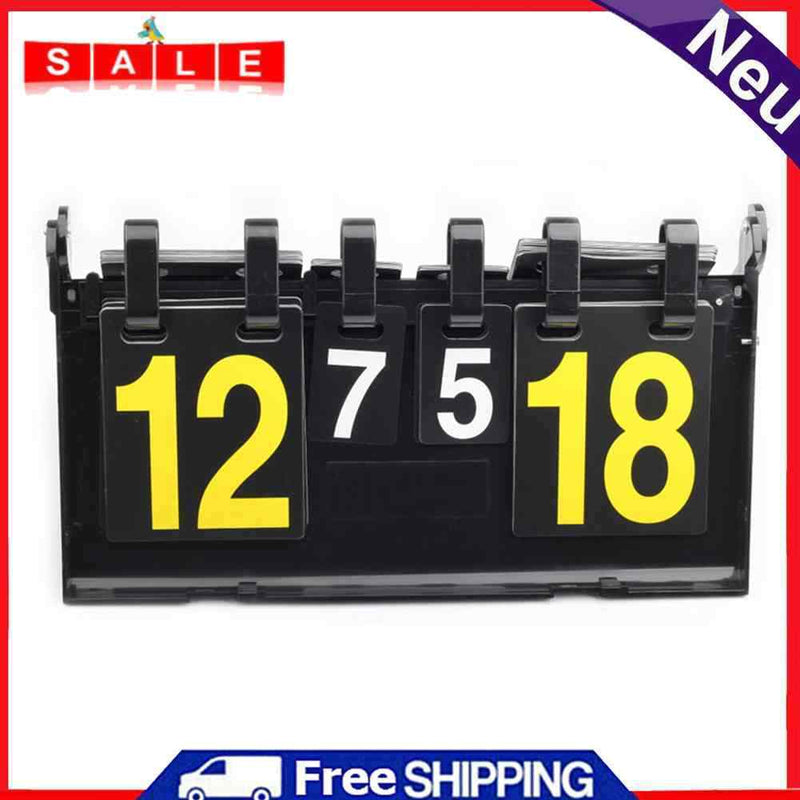 4-Digit Score Board Basketball Football Volleyball Sport Table Tennis Scoreboard