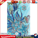 DIY Flower Special Shaped Diamond Painting 50 Pages A5 Notebook Sketchbook Newly