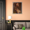 5D DIY Full Drill Diamond Painting Ethnic Character Cross Stitch Craft Kits