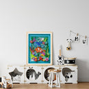 DIY Paper Fish Diamond Picture Part Drill Special Shape Rhinestone Painting Kit