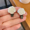 Women Girls Milk White Color Slid Clip Hairpin Hair Accessories Barrettes