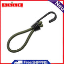 10pcs Elastic Tent Rope Canopy Luggage Stretch Buckle Ground Nail Fix Stra