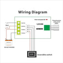 Motor Speed Controller 6v12v24v 3a Speed Control Switch Reverse Forward I8I1