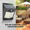 120LED Solar 3 Mode Light Control Garden Light PIR Motion Sensor Wall Lamp