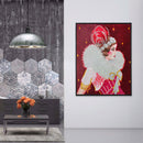 DIY Part Drill Special-shaped Diamond Painting Elegant Lady Mosaic (Y030) Newly