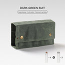 9pcs Small Empty Spice Glass Bottles Set with Cork Stopper/Lids DIY Crafts Vi