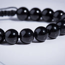 Stone Reiki Black Obsidian Bracelet Crystal Healing Stone Body Cleansing