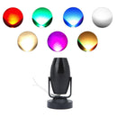 LED Stage Spotlight 85-265V 360 Degree KTV Bar Party Spot Beam Lamp (RGB)