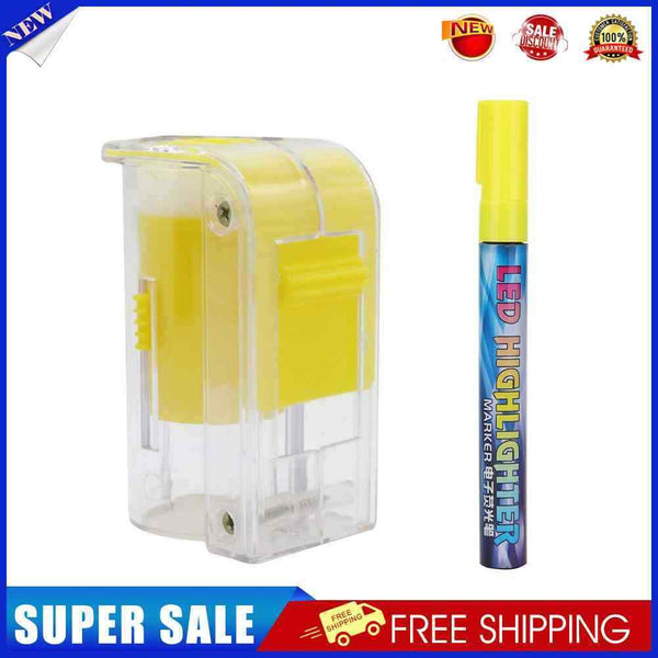Beekeeper Marker Bottle with Marking Pens Queen Beekeeping Tool (Yellow)