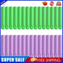 30pcs Fishing Float Seats Silicone Bobber Holder Stopper Tackle Random (L)