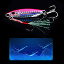 Casting Jig Spoon Cast Jigging Lead Sea Bass Lure Artificial Bait Fish Tackle